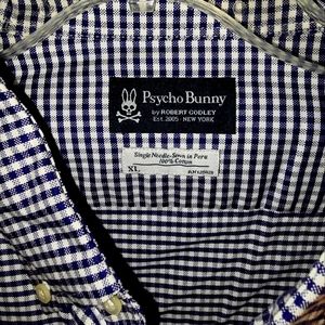 COPY - Psycho bunny 100% authentic botton shirt
